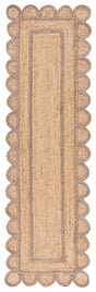 Safavieh Natural Fiber 2'-3" x 8'-0" Rug in Natural / Grey