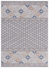 Safavieh Eternal 4'-0" x 6'-0" Rug in Grey / Blue Rust