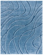Safavieh Florida Shag 9'-6" x 13'-0" Rug in Light Blue / Blue