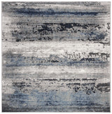 Safavieh Galaxy 5'-3" x 5'-3" Rug in Grey / Ivory