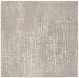 Safavieh Meadow 6'-7" x 6'-7" Rug in Ivory / Grey