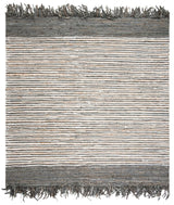 Safavieh Vintage Leather 6'-0" x 6'-0" Rug in Grey / Multi