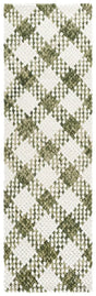 Safavieh Natural Fiber Couture 2'-3" x 8'-0" Rug in Green / Ivory