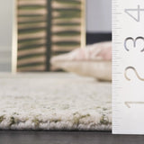 Safavieh Ebony 4'-0" x 6'-0" Rug in Light Green / Ivory