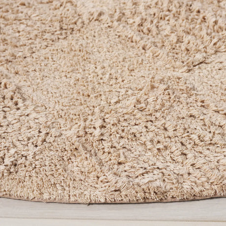 Safavieh Easy Care 6'-0" x 6'-0" Rug in Beige