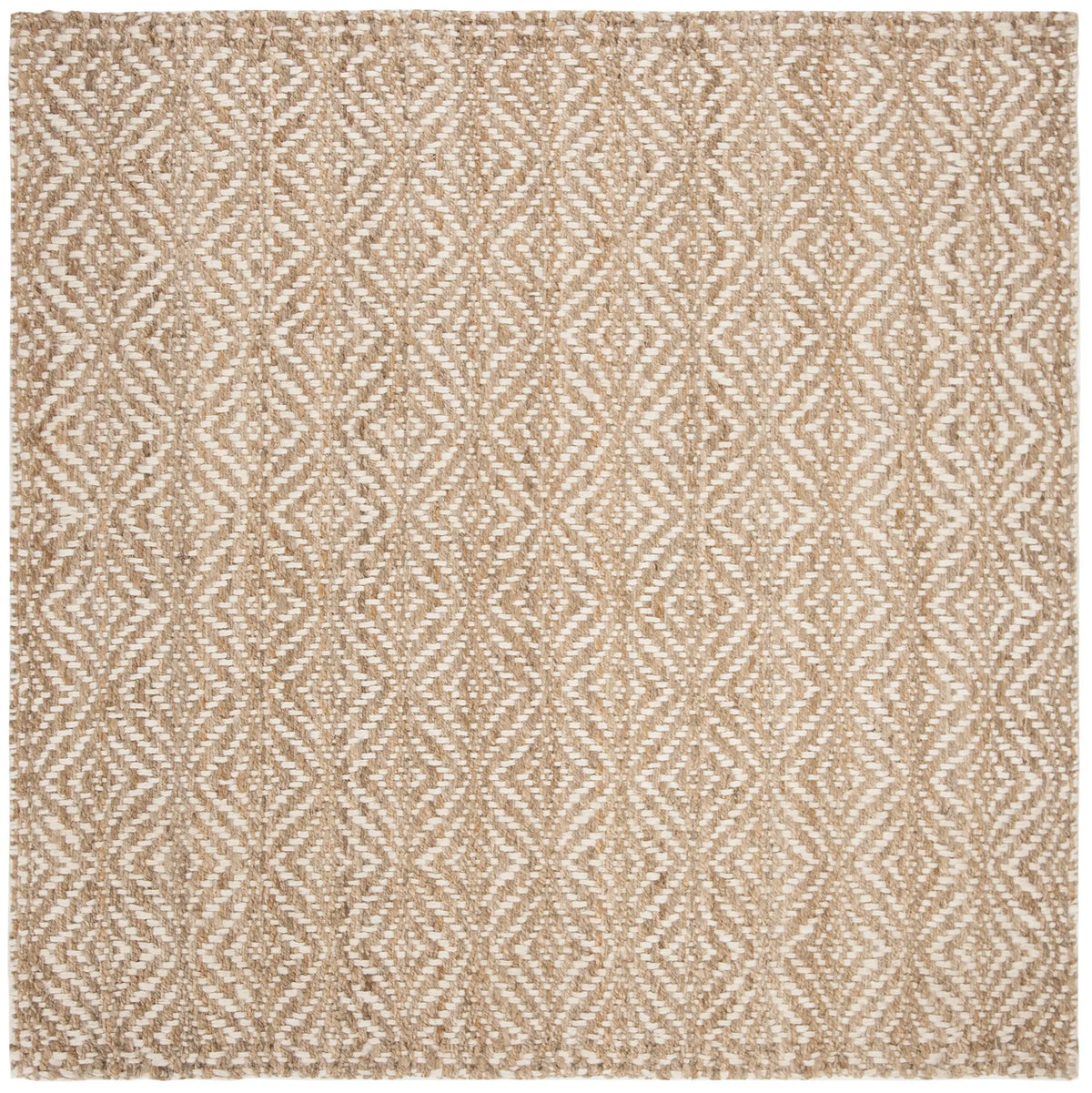 Safavieh Natural Fiber 7'-0" x 7'-0" Rug in Natural / Ivory