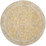 Safavieh Evoke 6'-7" x 6'-7" Rug in Ivory / Gold