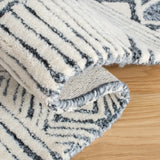 Safavieh Roslyn 4'-0" x 6'-0" Rug in Black / Ivory