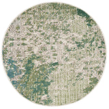 Safavieh Madison 3'-0" x 3'-0" Rug in Green / Ivory