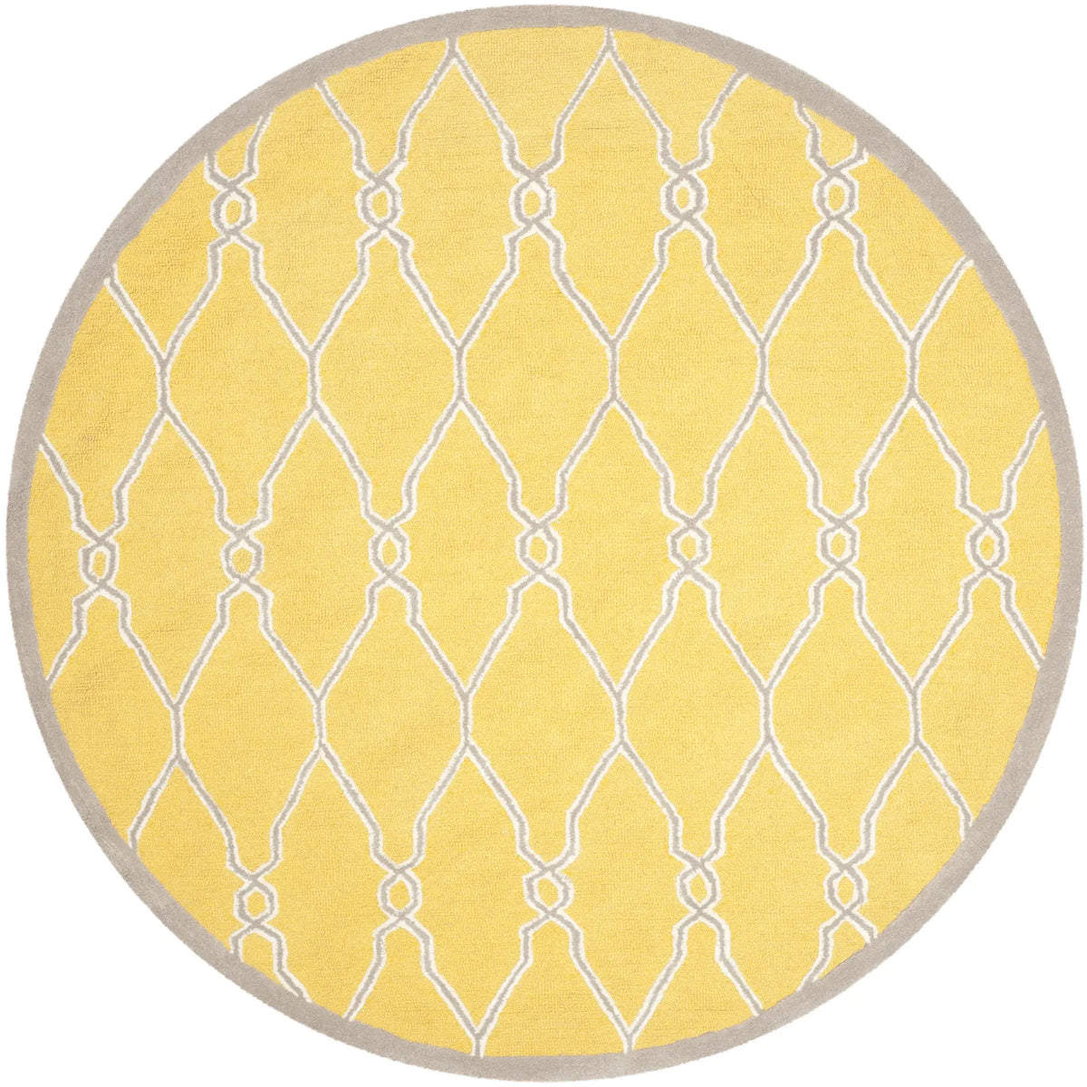 Safavieh Cambridge 6'-0" x 6'-0" Rug in Gold / Ivory