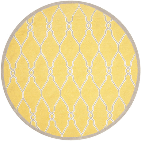 Safavieh Cambridge 6'-0" x 6'-0" Rug in Gold / Ivory