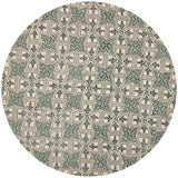 Safavieh Chatham 7'-0" x 7'-0" Rug in Light Blue / Ivory