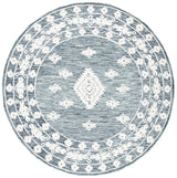 Safavieh Aspen 7'-0" x 7'-0" Rug in Dark Grey / Ivory