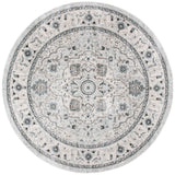 Safavieh Isabella 6'-7" x 6'-7" Rug in Light Grey / Grey
