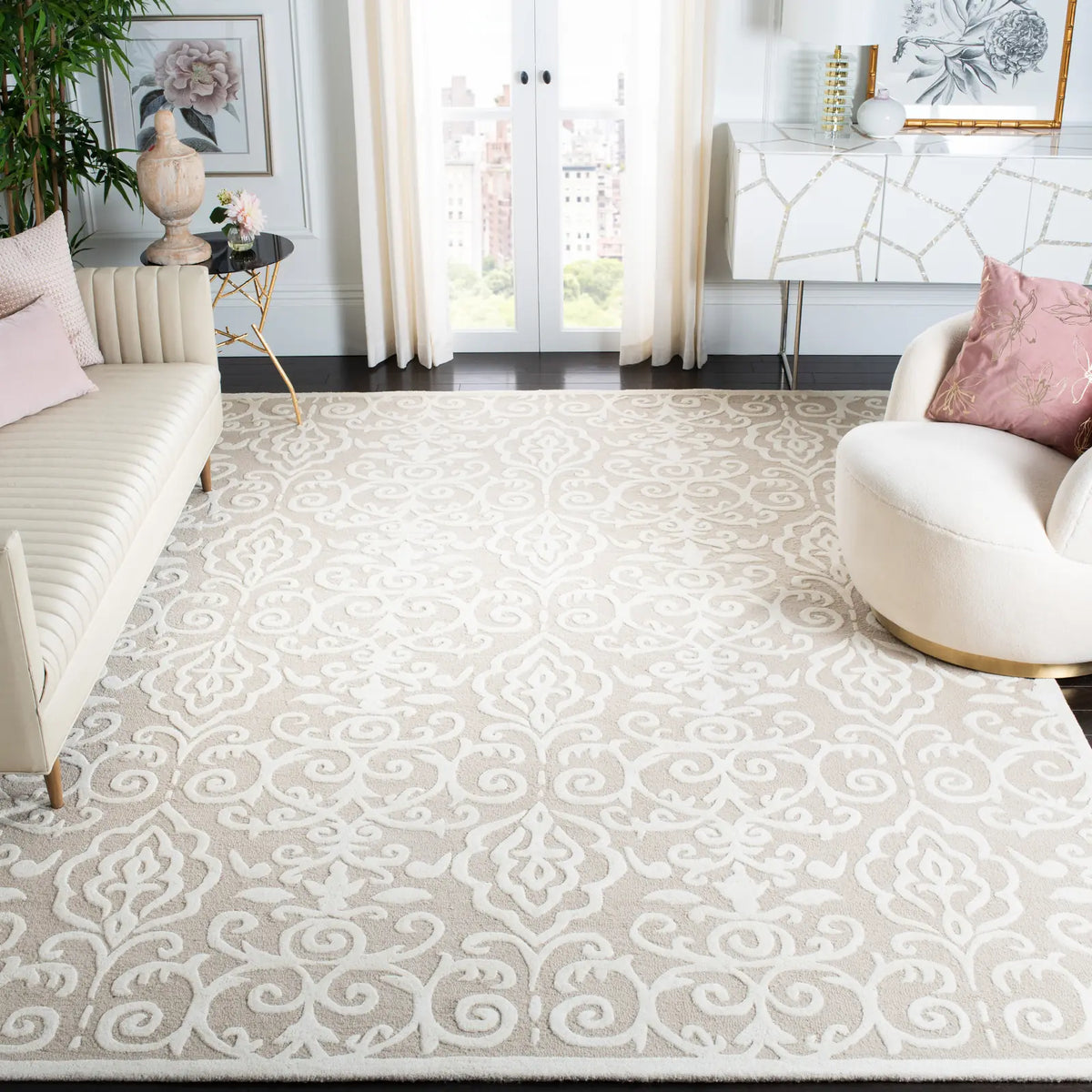 Safavieh Martha Stewart 10'-0" x 14'-0" Rug in Fledgling