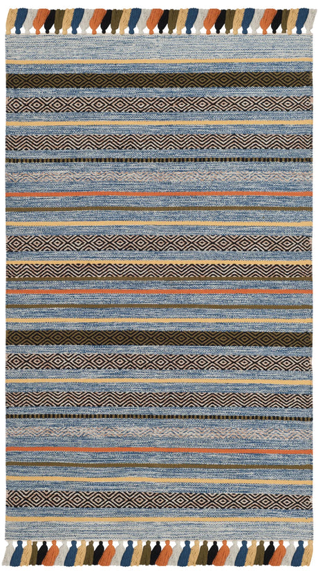 Safavieh Montauk 3'-0" x 5'-0" Rug in Blue / Multi