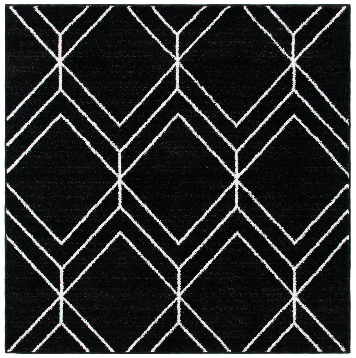 Safavieh Adirondack 6'-0" x 6'-0" Rug in Black / Ivory