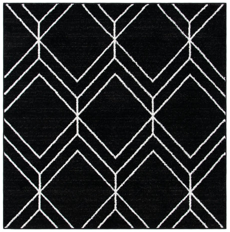 Safavieh Adirondack 6'-0" x 6'-0" Rug in Black / Ivory