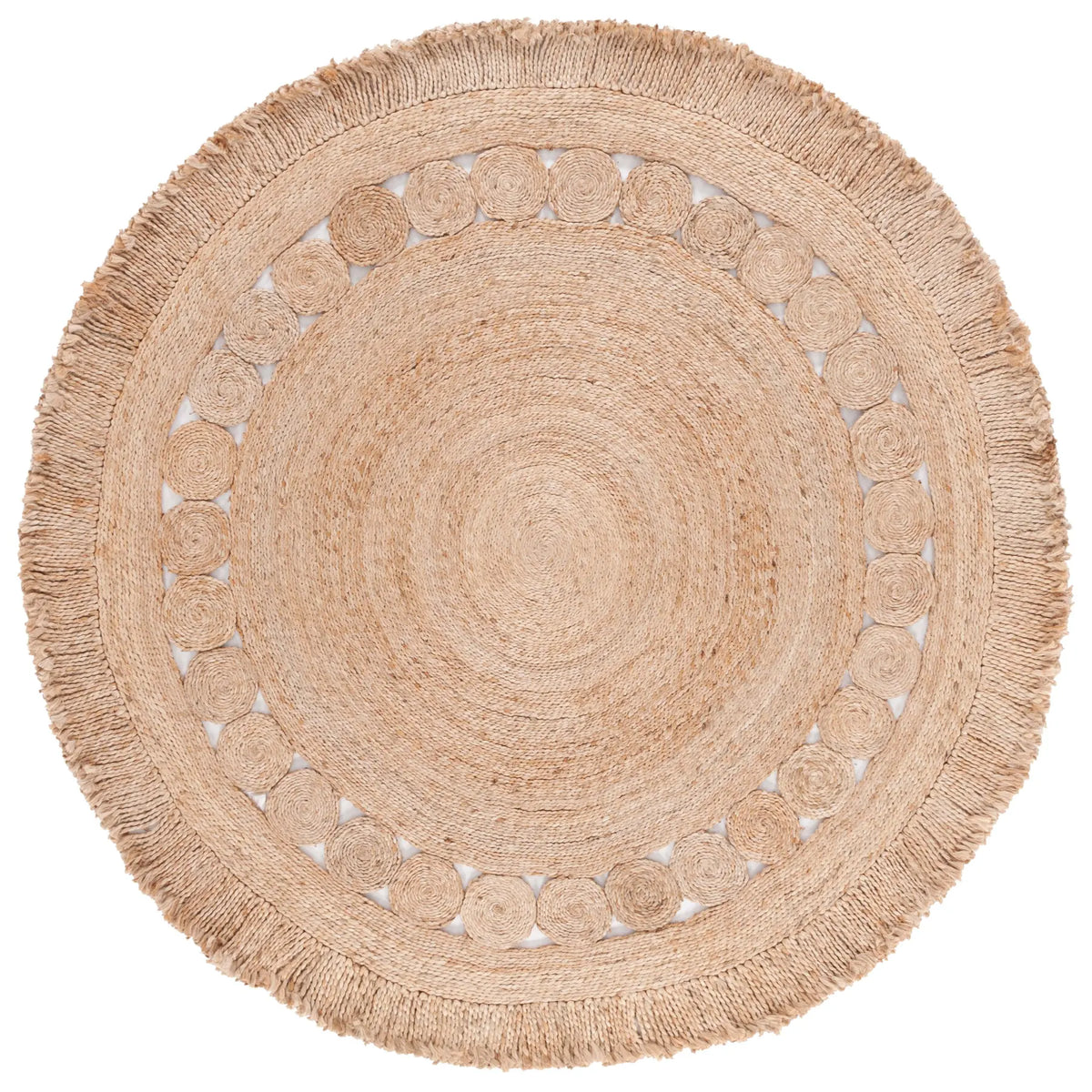 Safavieh Natural Fiber 6'-0" x 6'-0" Rug in Natural