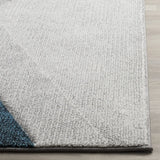 Safavieh Hollywood 4'-0" x 6'-0" Rug in Grey / Teal