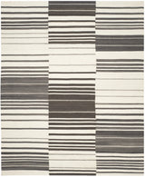 Safavieh Kilim 8'-0" x 10'-0" Rug in Dark Brown / Ivory