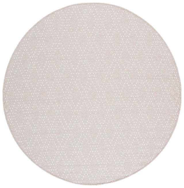 Safavieh Sunset 6'-7" x 6'-7" Rug in Salmon / Grey