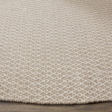 Safavieh Montauk 6'-0" x 6'-0" Rug in Ivory / Grey