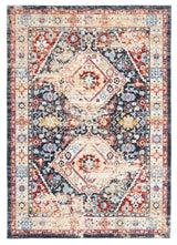 Safavieh Riviera 4'-5" x 6'-0" Rug in Charcoal / Gold