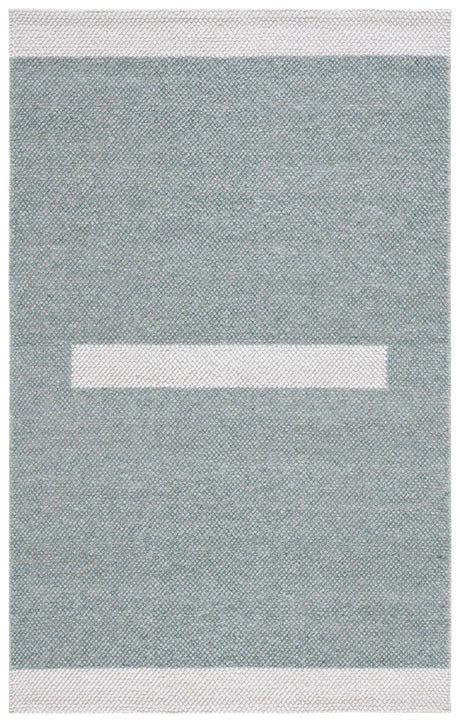 Safavieh Natura 4'-0" x 6'-0" Rug in Turquoise / Ivory