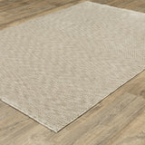 Oriental Weavers Sphinx ECHO ECH10 Beige Geometric Rugs - angle detail
