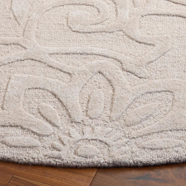 Safavieh Glamour 6'-0" x 6'-0" Rug in Ivory