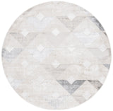 Safavieh Saylor 100 6'-3" x 6'-3" Rug in Grey / Dark Grey