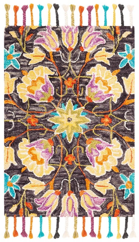 Safavieh Aspen 2'-0" x 3'-0" Rug in Black / Purple