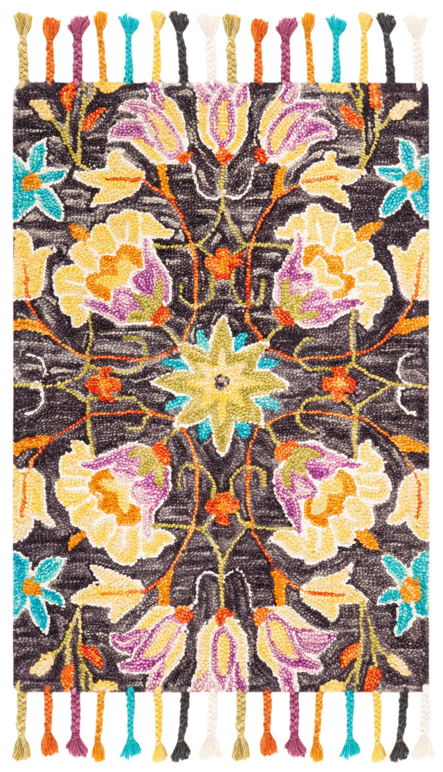 Safavieh Aspen 2'-0" x 3'-0" Rug in Black / Purple