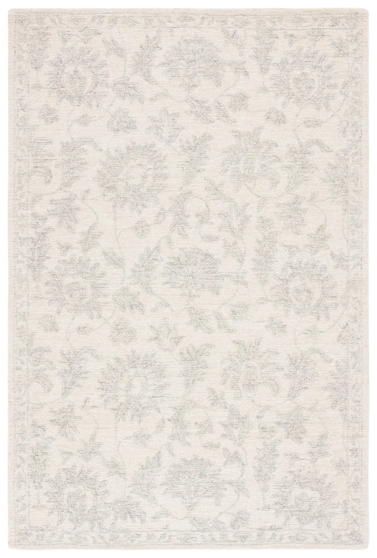 Safavieh Ebony 4'-0" x 6'-0" Rug in Ivory / Grey