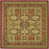 Safavieh Lyndhurst 6'-0" x 6'-0" Rug in Multi / Red