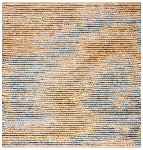Safavieh Cape Cod 6'-0" x 6'-0" Rug in Natural / Blue