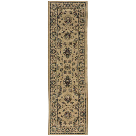 Oriental Weavers Sphinx Ariana 311i3 Ivory / Green Rugs - runner