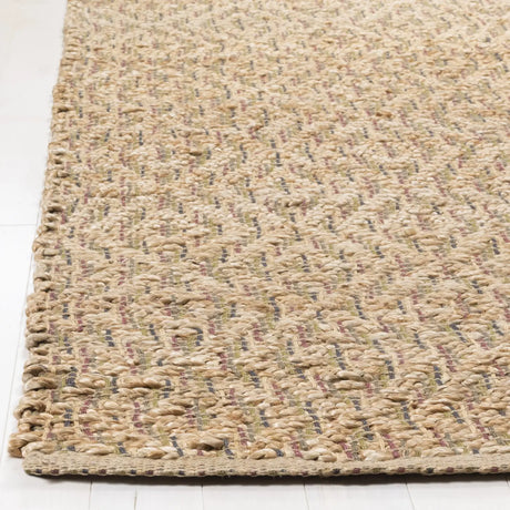 Safavieh Natural Fiber 4'-0" x 6'-0" Rug in Natural / Red