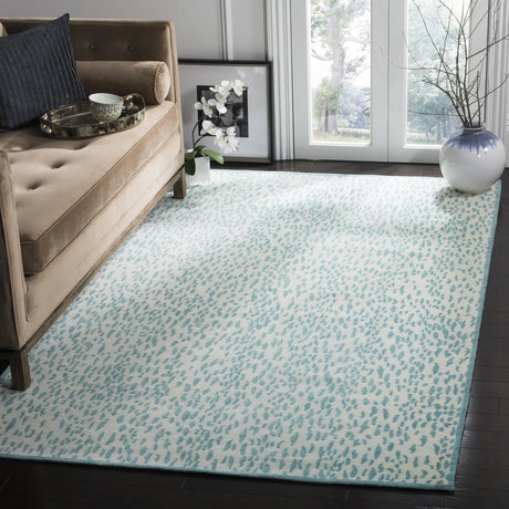 Safavieh Marbella 5'-0" x 8'-0" Rug in Ivory / Turquoise