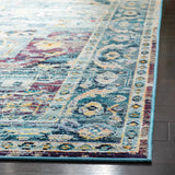Safavieh Crystal 4'-0" x 6'-0" Rug in Teal / Purple