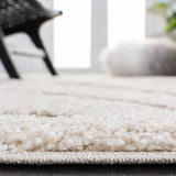 Safavieh Florida Shag 5'-3" x 7'-6" Rug in Ivory / Beige
