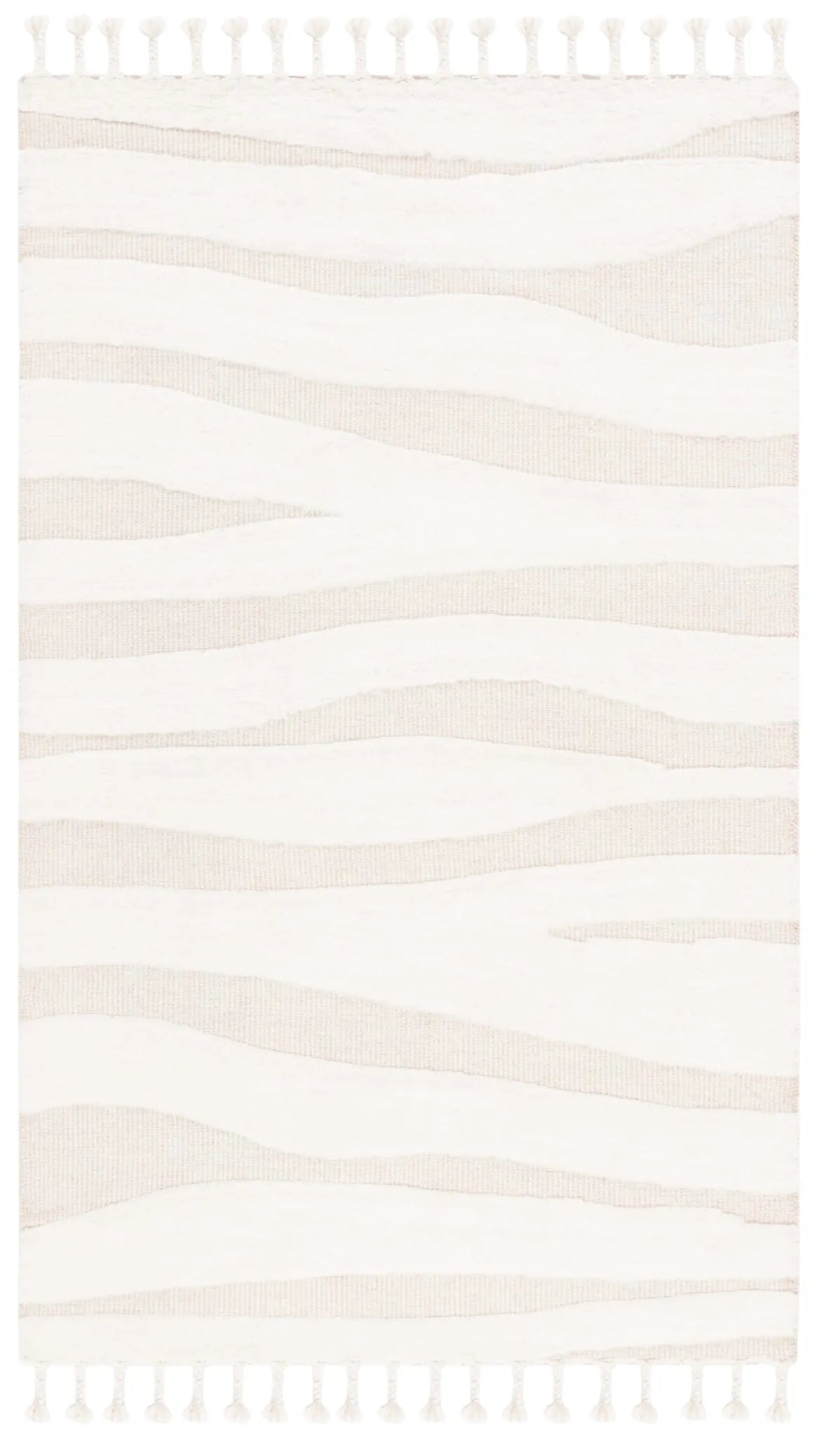 Safavieh Casablanca 4'-0" x 6'-0" Rug in Ivory / Beige