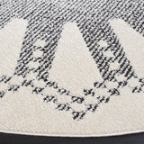 Safavieh Melody 6'-7" x 6'-7" Rug in Ivory / Black