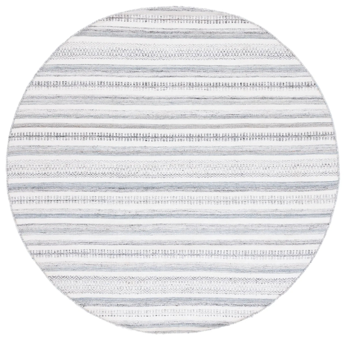 Safavieh Kilim 6'-0" x 6'-0" Rug in Ivory / Grey