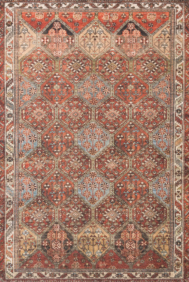 Loloi Loren Lq-16 Spice/Multi Rugs - main flat