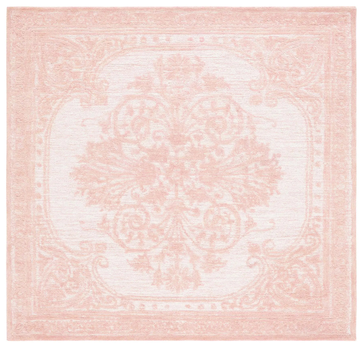 Safavieh Metro 6'-0" x 6'-0" Rug in Pink / Ivory