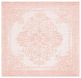 Safavieh Metro 6'-0" x 6'-0" Rug in Pink / Ivory