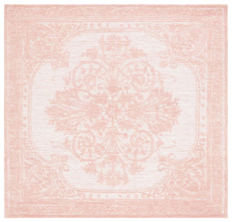 Safavieh Metro 6'-0" x 6'-0" Rug in Pink / Ivory