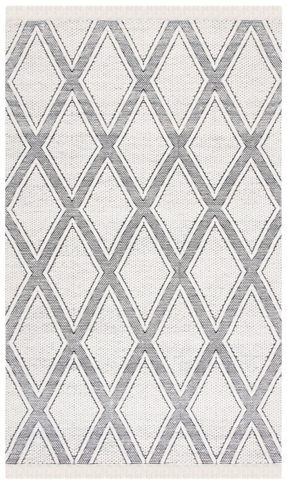 Safavieh Natura 4'-0" x 6'-0" Rug in Ivory / Black